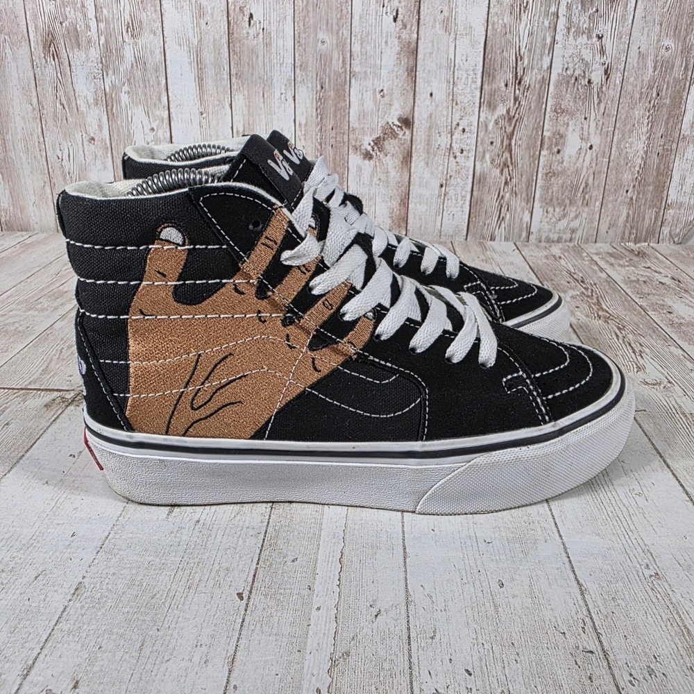 Vans Vault x Imran Potato Sk8-Hi VR3 LX Black Brown Sneakers Mens 4.5 Womens 6